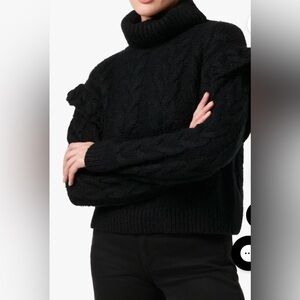 Joe’s Jeans Fuzzy Knit Sweater – Black | XS | New Without Tags